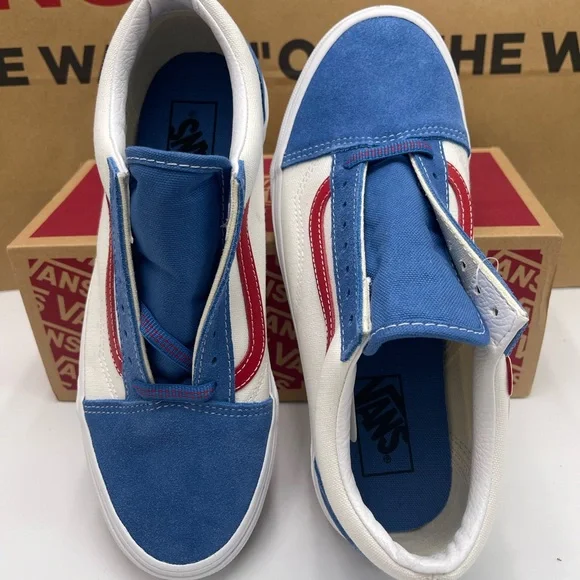 Vans Men’s Old Skool (SportPop) Vallartabl/Red SneakersVN0A38G19XG1